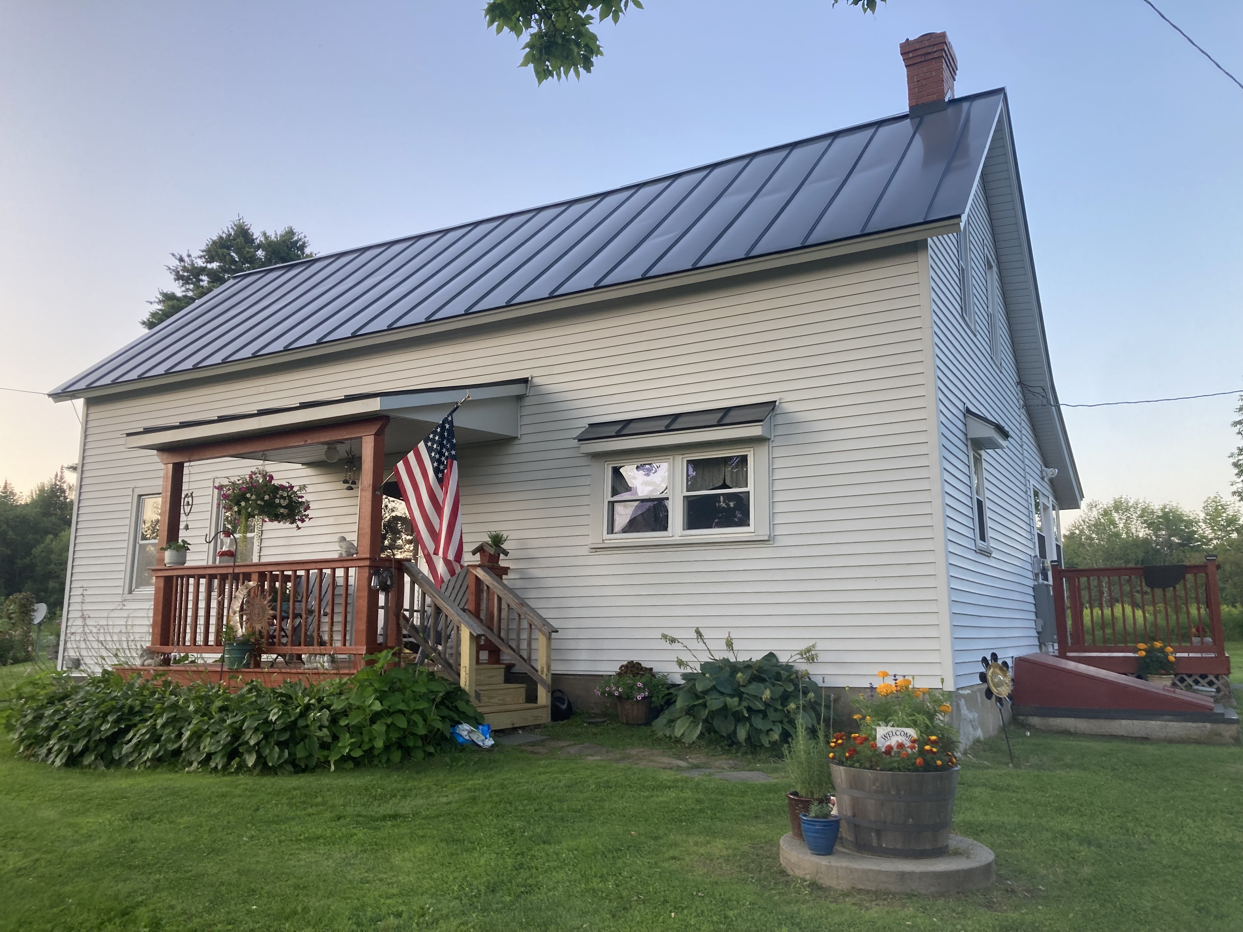 standing seam metal roof