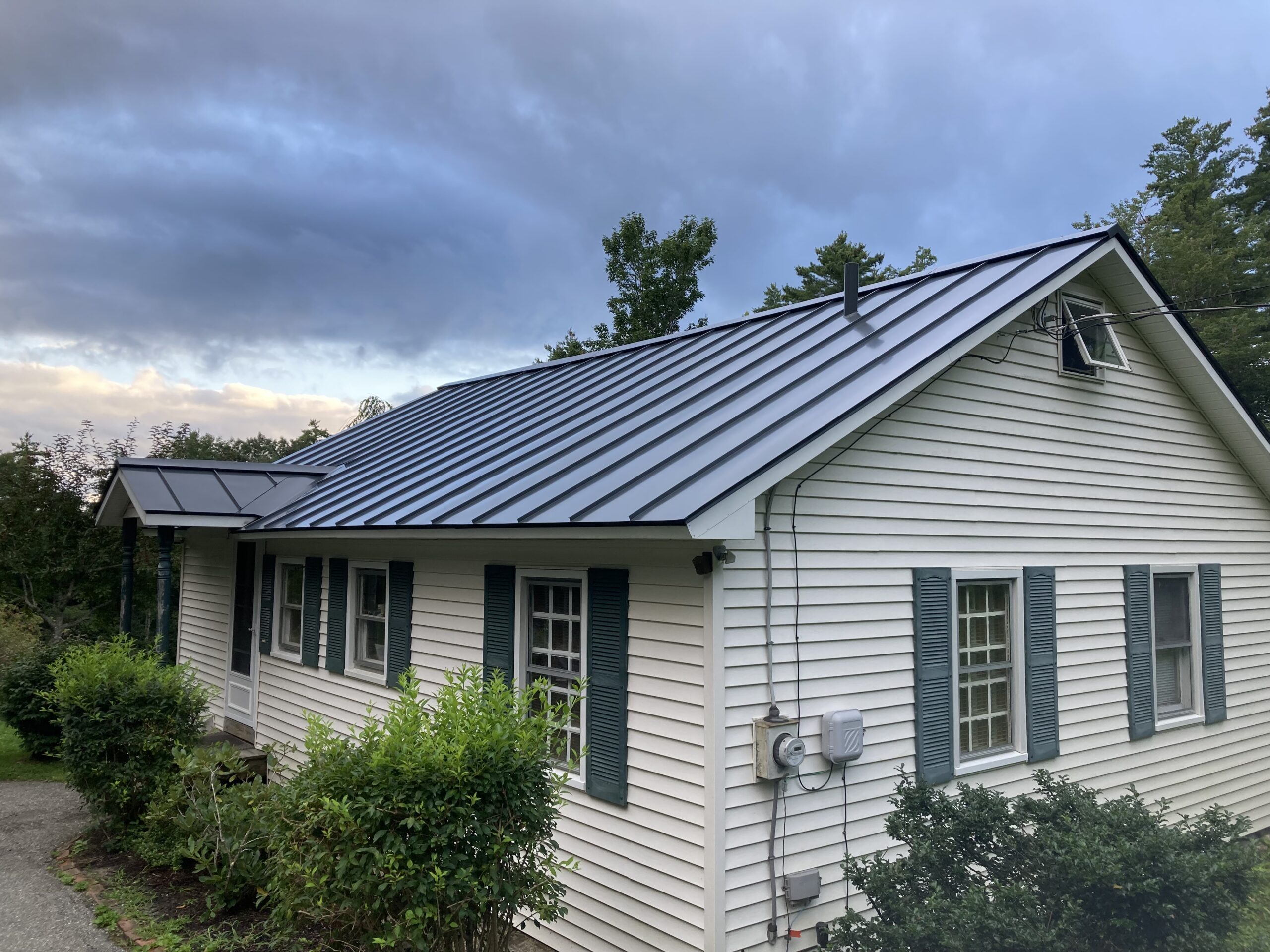 standing seam metal roof